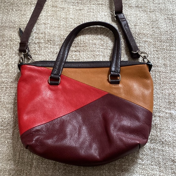 Fossil Multicolored Fall Crossbody and Hand Purse - Picture 4 of 11